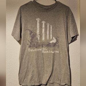 Gray University of Washington T-Shirt